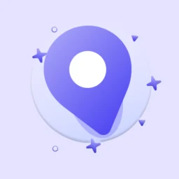 Icône de Faux GPS Localisation simulée